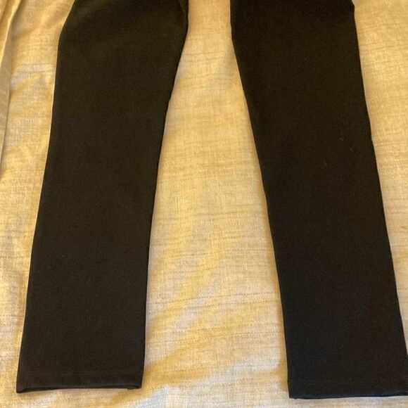 Habitual Kids Black Stretch Slim Leg Pants with Zipper Accents. Size 12. - Picture 6 of 8